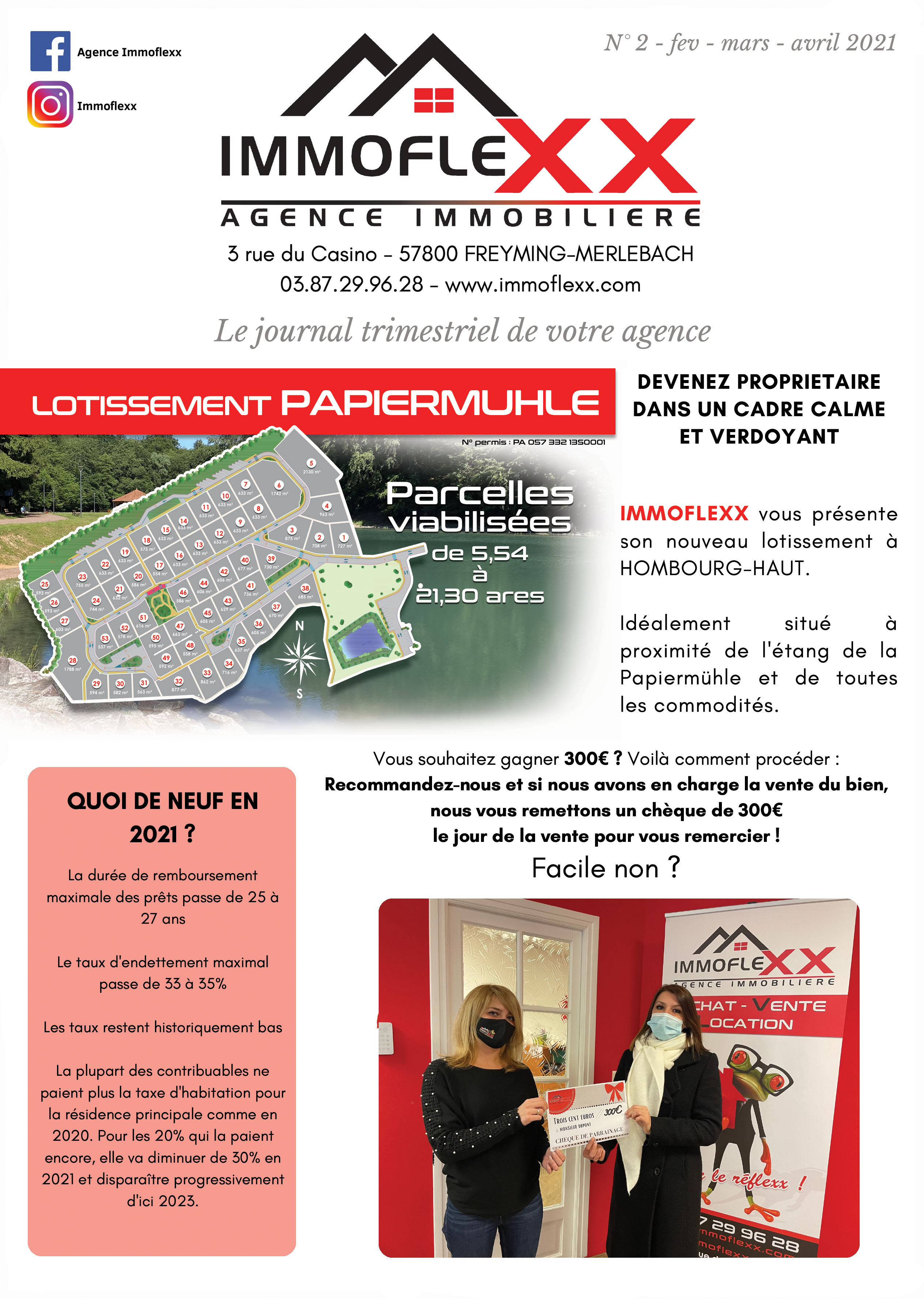 Actualités de l'agence Immoflexx